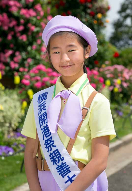 第37回横浜開港祭小学生親善大使 野島　梨央